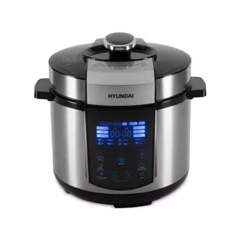 Мультиварка-скороварка Hyundai HYMC-1618 5л 1000Вт серебристый/черный