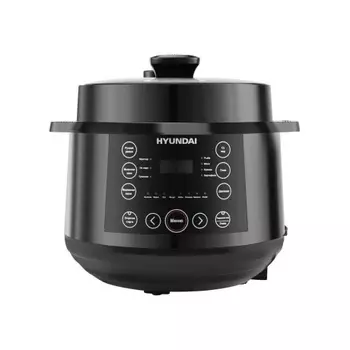 Мультиварка-скороварка Hyundai HYMC-2407 5.7л 1000Вт черный/черный
