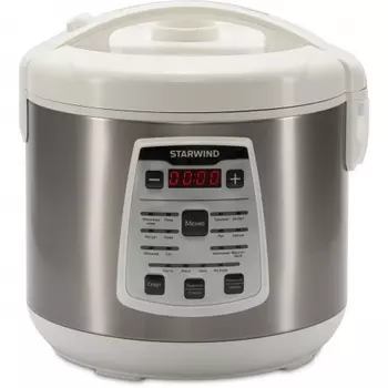 Мультиварка Starwind SMC4200 5л 900Вт белый/серебристый