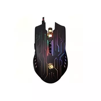 Мышь A4Tech Bloody Q82 черный/рисунок