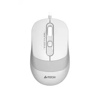 Мышь A4Tech Fstyler FM10 белый/серый