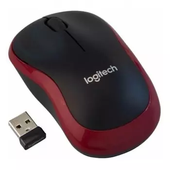 Мышь беспроводная Logitech M185 Red (910-002240 / 910-002633)