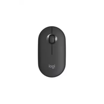 Мышь беспроводная Logitech M350 Pebble Mouse, black (910-005718)