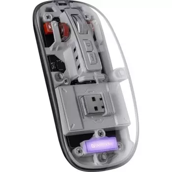 Мышь Defender IXES MM-999 LED TRANSPORENT (52999)