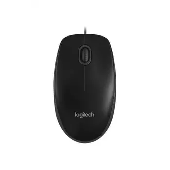 Мышь Logitech B100 Black USB (910-006605)