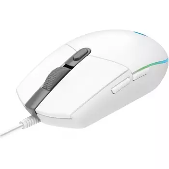 Мышь Logitech G102 LIGHTSYNC White белая (910-005809)