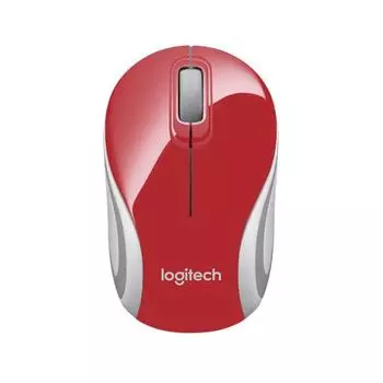 Мышь Logitech Wireless Mini Mouse M187 Red