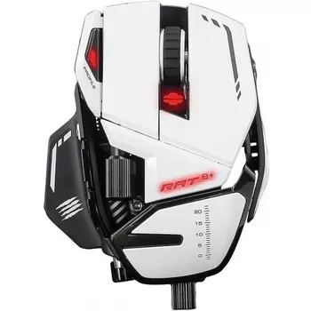 Мышь Mad Catz R.A.T. 8+ белая (MR05DCINWH000-0)