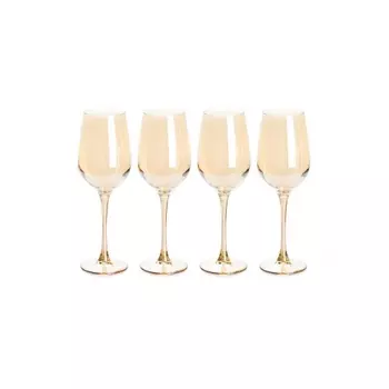 Набор бокалов для вина ЗОЛОТОЙ МЕД 4шт 350мл LUMINARC P9304