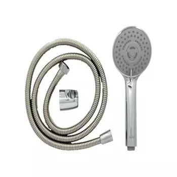 Набор для душа ПСМ ПРОФСАН лейка шланг держатель хром (PSM-045)