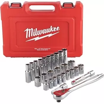Набор головок Milwaukee 4932471864 с трещоткой 1/2" 28 шт