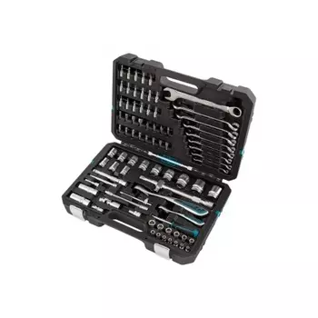 Набор инструментов, 1/4", 1/2", CrV, 120 зубьев, 82 предмета// Gross