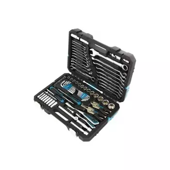 Набор инструментов, 1/4", 1/2", CrV, 120 зубьев, 78 предметов// Gross