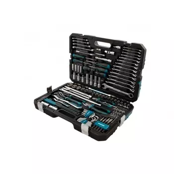 Набор инструментов, 1/4", 1/2", CrV, 120 зубьев, 115 предметов// Gross