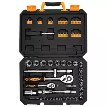 Набор инструментов для авто в кейсе DEKO DKMT72-1 (72 предмета)