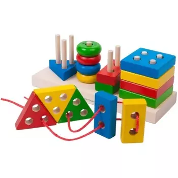 Набор Краснокамская Игрушка НСК-01 Геометрик