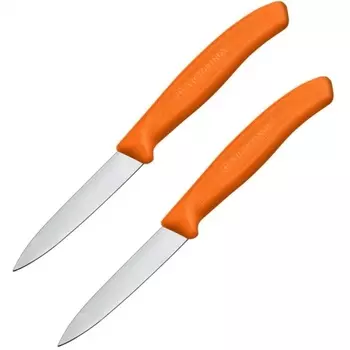 Набор ножей кухонных Victorinox Swiss Classic (6.7606.L119B) 2 шт оранжевый