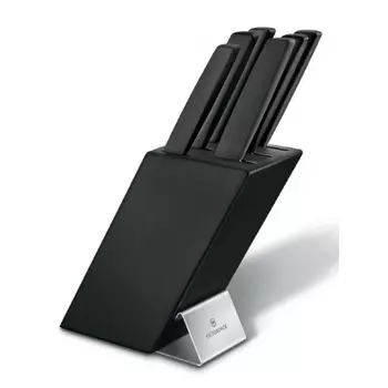 Набор ножей кухонных Victorinox Swiss Modern Cutlery Block (6.7186.63) 6 шт черный