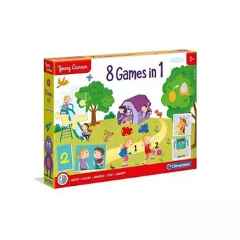 Набор обучающих игр 8 в 1 для дошкольного возраста арт.50587