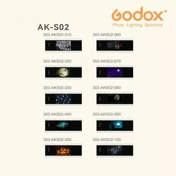 Набор слайдов Godox AK-S02