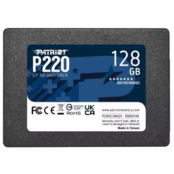 Накопитель SSD 2.5" Patriot 128GB P220 (P220S128G25)