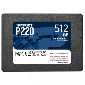 Накопитель SSD 2.5" Patriot 512GB P220 (P220S512G25)