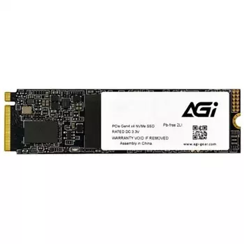 Накопитель SSD AGI 512Gb PCI-E NVMe M.2 AI198 (AGI512G44AI818)