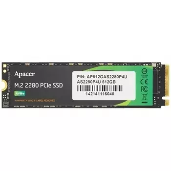 Накопитель SSD Apacer AS2280P4U 512Gb AP512GAS2280P4U-1)