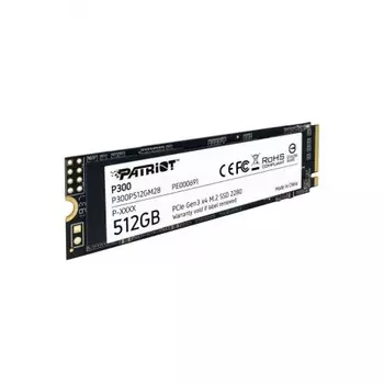 Накопитель SSD Patriot 512Gb P300 (P300P512GM28)