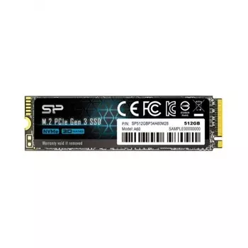 Накопитель SSD Silicon Power P34A60 512Gb (SP512GBP34A60M28)