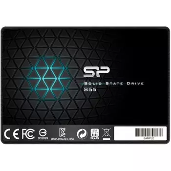 Накопитель SSD Silicon Power Slim S55 240Gb (SP240GBSS3S55S25)