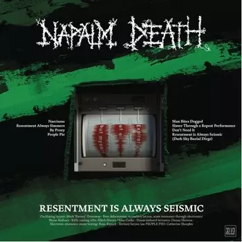 Napalm Death - Resentment Is Always Seismic (0194399522813) виниловая пластинка