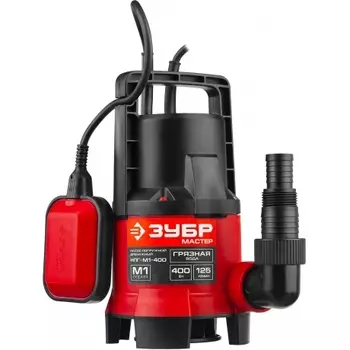 Насос погружной дренажный Зубр Мастер М1 НПГ-М1-400