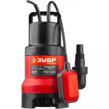 Насос погружной дренажный Зубр Мастер М1 НПГ-М1-750