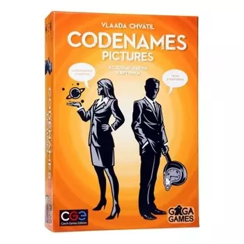 Настольная игра GAGA GAMES GG051 Кодовые имена. Картинки (Codenames)