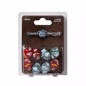 Настольная игра GaGa Клинок и колдовство.Набор кубиков (Sword & Sorcery) арт.GG125