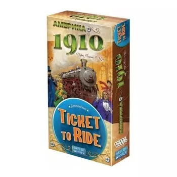 Настольная игра МХ Ticket to Ride: Америка 1910 арт.915538