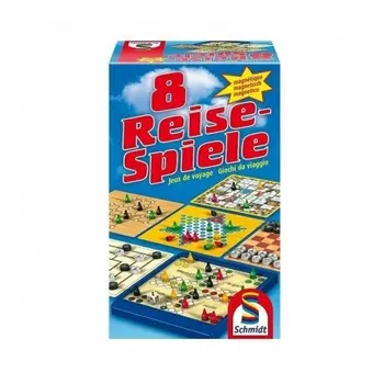 Настольная игра Schmidt 8 travel games (Магнитные игры в дорогу) арт.49102
