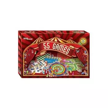Настольная игра Step Puzzle "55 лучших игр мира"76073
