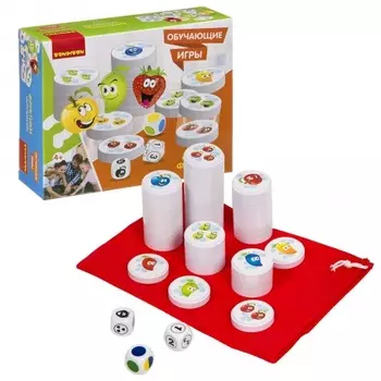Настольная обучающая игра "Фруктики" Bondibon