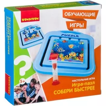 Настольная обучающая игра "Собери быстрее" BONDIBON