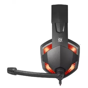 Наушники Defender Warhead G-370 Black-Red 64037