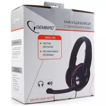 Наушники Gembird MHS-780B Black