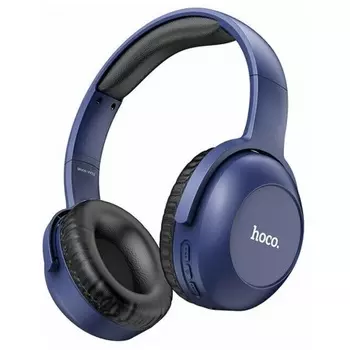 Наушники Hoco с микрофоном (полноразмерные) W33 Art sount, синие (55087)