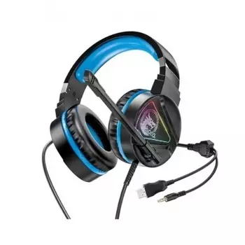 Наушники Hoco W104 Touring, полноразмерные, голубые (49826)