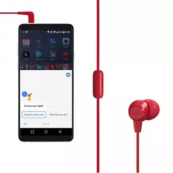 Наушники JBL C50HI Red