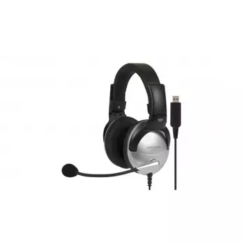 Наушники Koss SB45-USB черный/серебристый