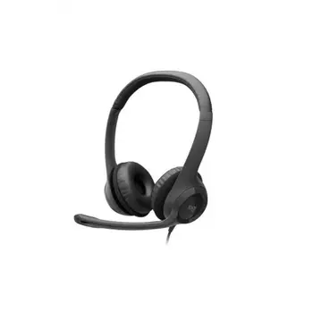 Наушники Logitech H390 темно-серый (981-000803)