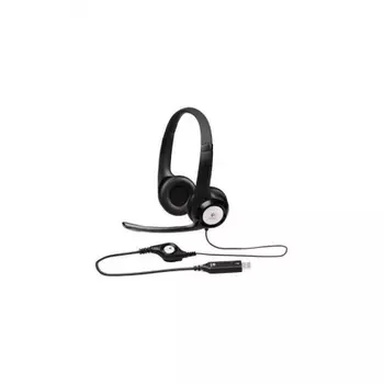 Наушники Logitech H390 USB черный (981-000406)