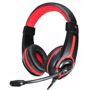 Наушники Oklick HS-L200 черный/красный (Y-819)